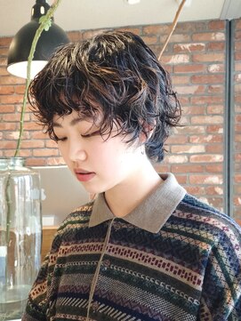 ボコカ(bococa) 【macana指名】ウルフパーマ　ボブパーマ　ショートパーマ