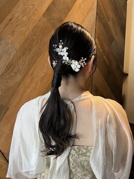 ロットアニバース(lott annibirth) 【髪質改善】タイトローポニー@mutsumi