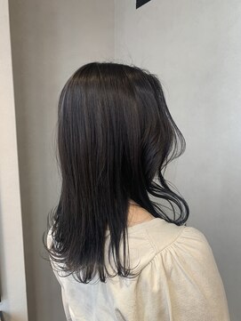 ハイル(KHAIR) 艶カラーブルーブラック