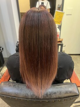 メリーカワサキ(merry kawasaki) 縮毛矯正+イルミナカラー+カット