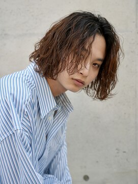 フィフス(fifth) メンズボブウルフメンズロングミディアムレイヤーメンズパーマ