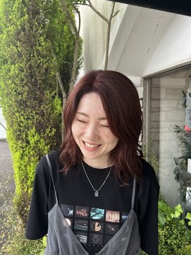 マカロンコワフュールドウシワカマル(macaron coiffure de ushiwakamaru) プラムカラー