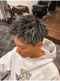 ツイストハイライトショート