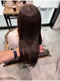 ナチュラルストレートヘア