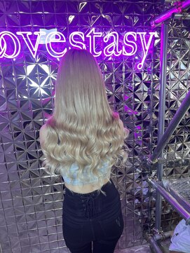 ラブスタシー 小倉店 #シールエクステ#エクステ#ハイライト#バレイヤージュ