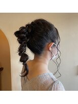 ピケ(pique)&nbsp;ポニーテールアレンジ