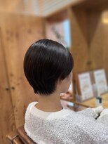 アドラーブル 長岡新保店(adorable)&nbsp;20代30代40代小顔マッシュショートアッシュ透明感カラー