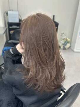 アルドーレフィエロ シンサイバシ(Ardore fiero shinsaibashi) ショコラベージュ/ブリーチなし【小山田繭】20代30代40代