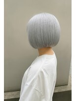 ヌードルバイコア(noodle by CoRe.gn)&nbsp;「髪質改善シルバーアイスボブ」