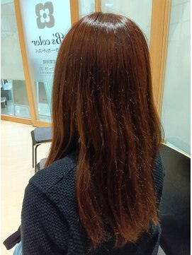 ビーズカラー イオンタウン米沢駅前店 赤味カラー☆ベリーショコラトーン8トーン/7