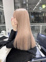 ランテルディ 渋谷(LANTERDIT)&nbsp;【LANTELDIT】ホワイトミルクティー　ブリーチカラー