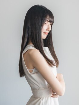 バブーバイビューティービースト 高知店(ba-boo by beauty:beast Academy)の写真/【髪質改善ストレート(縮毛) ￥15800】艶と柔らかさ、更には質感まで選べるように進化した髪質改善をぜひ♪