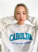 学芸大学【CEINEloq】ハイトーンベージュ/ブリーチ/イルミナ
