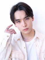 ハバナ 渋谷(HAVANA)&nbsp;【ナチュラルセンターパート】メンズ/ニュアンスパーマ