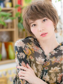 カバーヘア ブリス 大宮西口(COVER HAIR bliss) ハイライトカラー小顔フェザーマッシュパーマc7大宮20代30代40代