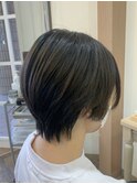 暗めカラー/デザインカラー/フェイスフレーミング/福原遼華/鎌取