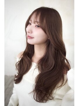 アール 北千住店(ar) 20代30代40代/韓国風レイヤー/ココアブラウン/内巻き