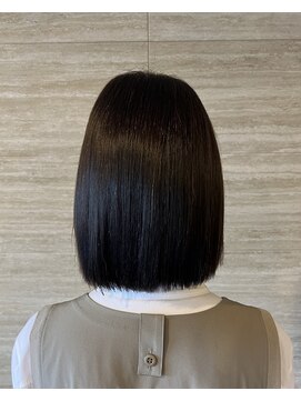 ヘアー スニップ(hair snip) うるツヤナチュラルストレートボブ【上桂/桂】