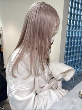 ペレ アネックス 大阪梅田茶屋町店(PELE ANNEX) 着物ヘア/ダークアッシュ/ミディアムレイヤーカット/梅田