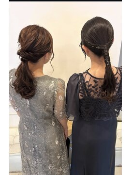 ヘッズ(HEADZ) 結婚式参列ヘア