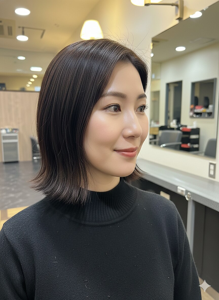 【初めての方にも◎】似合わせカット＋艶カラー