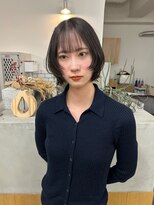 サナ(SANA) レイヤーカット/ボブカット/顔周りカット/透明感カラー