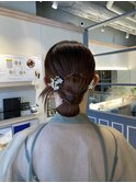 カチモリ面スタイル大人可愛いヘアアレンジ赤羽美容院