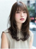 トレンドハッシュレイヤーショコラブラウ
