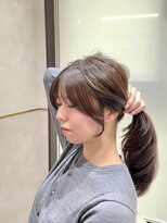 ジーナ 高槻(Zina) 顔まわりカット/トレンドヘア