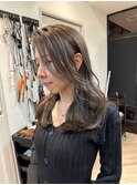 白髪ぼかし脱白髪染め似合わせレイヤーカット40代50代60代
