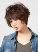 ふわくしゅ外国人風パーマ【EARTHうるま】