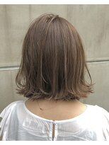 キラ 渋谷(KILLA)&nbsp;切りっぱなしボブ エアリー グレージュ【Killa 原宿 表参道】