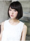上品な黒髪スタイル