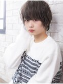 小顔オリーブカラーミニボブ艶カラー【Prize所沢】