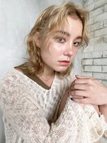 アイティー バイ アルバム 浦和店(IT by ALBUM) ハイトーンボブ_クールショートピンクベージュボブルフ_68073