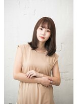 カリン 横浜店(carin) 【carin横浜】暗めカラー/大人ガーリー/鎖骨ミディアム