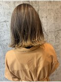 外ハネbob