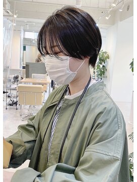 フィルムス 柏(FILMS) 暗めカラー/ショートボブ/マロンベージュ/くすみベージュ/柏