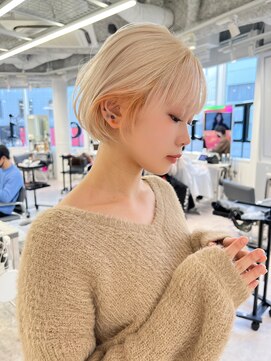 ランテルディ 渋谷(LANTERDIT) 【LANTERDIT】耳にかけて可愛いペールイヤリングカラー