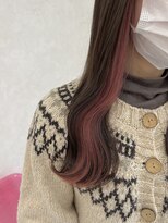 ミニョン(mignon)&nbsp;ちらみえくすみピンク♪