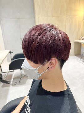 エイト 上野店(EIGHT ueno) ワンブリーチでできるワインレッドカラー【EIGHT上野  宮脇】