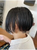 インナーカラーショートボブ
