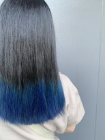 ヘアメイク デザート(HAIR MAKE DESART) ブルーグラデーション