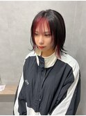 外ハネ×フェイスフレーミングカラー♪