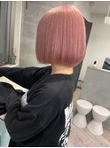 ミルクティーベージュダブルカラーインナーカラーケアブリーチ