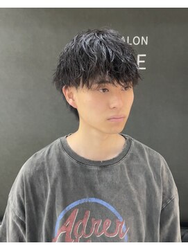 ブレイズ(BLAZE) 波巻きパーマ×ショートウルフ