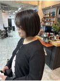 ミニボブ/小顔ボブ/ワンレンボブ/ショートボブ/内巻きボブ