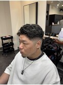 メンズ極道パーマフェード
