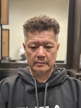 ヒロギンザ 大阪本店(HIRO GINZA) 極道パーマ×フェード