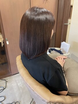 穀雨(Kokuu) ミディアム×ピンクブラウン